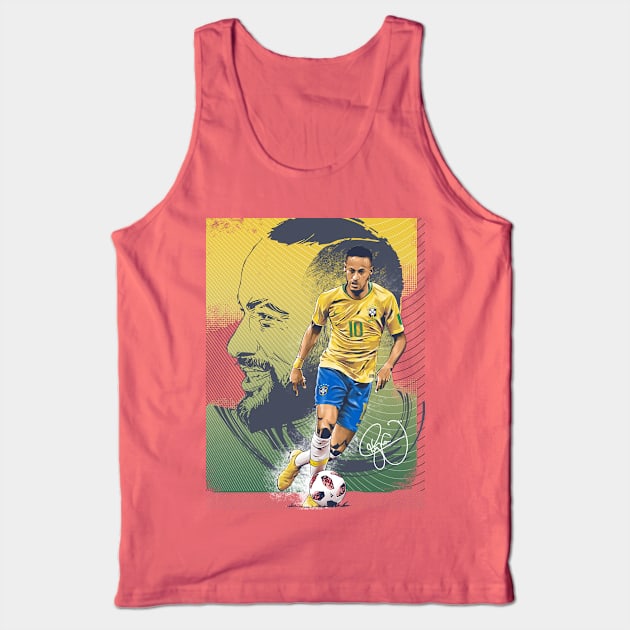 Neymar Brasil Tank Top by Kiflipelu25